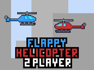 Flappy helikopter voor 2 spelers