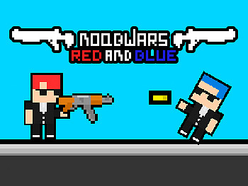 Noobwars rood en blauw