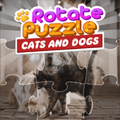 Draai puzzel – katten en honden